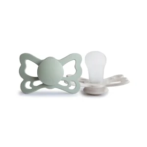 Chupetas Butterfly Sage/Silver Gray Pack 2 - Frigg