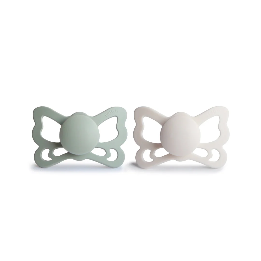 Chupetas Butterfly Sage/Silver Gray Pack 2 - Frigg - Image 4