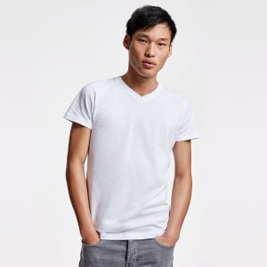 T-shirt Decote em V SAMOYEDO