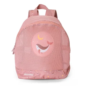 Mochila de Praia Anti-Areia Whale Pink
