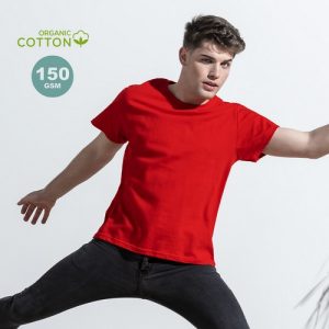 T-SHIRT ADULTO “KEYA” COR ORGÂNICA
