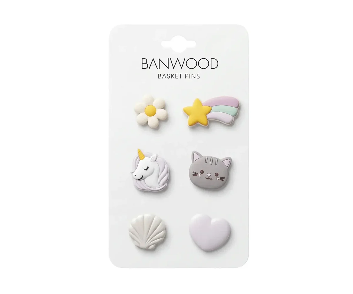 Pins decorativos Banwood Magic Baskets