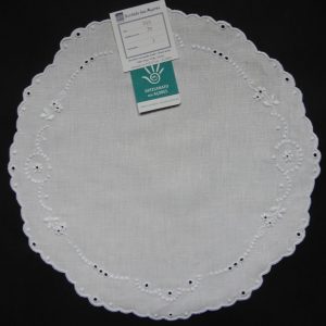 Naperon c/ diâmetro de 23cm branco