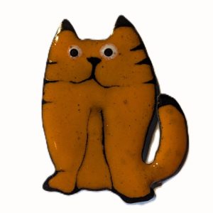 Alfinete em cobre, Gato