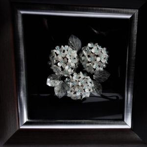 Quadro c/ Hortênsias em escama