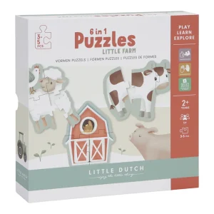 Puzzle Little Farm 6 em 1
