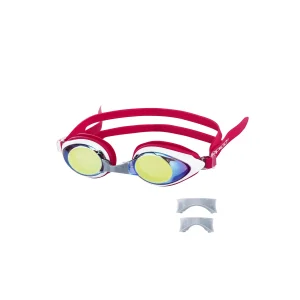 Óculos de Natação com Ponte Intercambiável MAGNUM INDIGO Vermelho