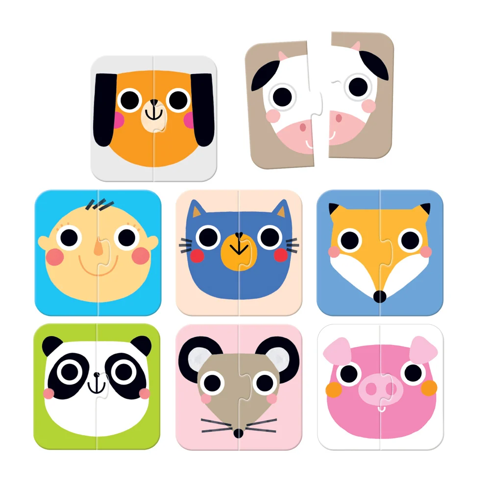 Puzzle On-the-Go - Halves Faces | Banana Panda - Image 3