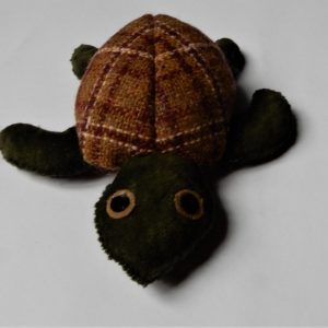Tartaruga em tecido
