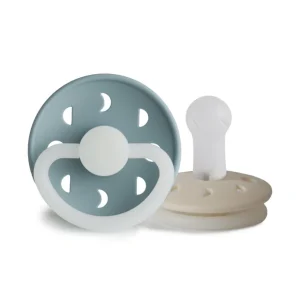 Chupetas Moon Phase Night Stone Blue Pack 2