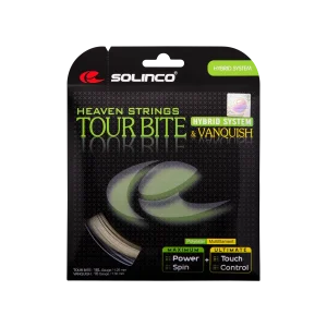Set de corda Solinco Tour Bite + Vanquish