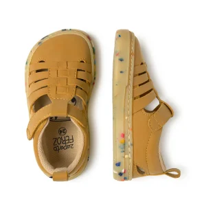 Sandálias Tabarca Rocker SS26 - Mostarda | Zapato Feroz