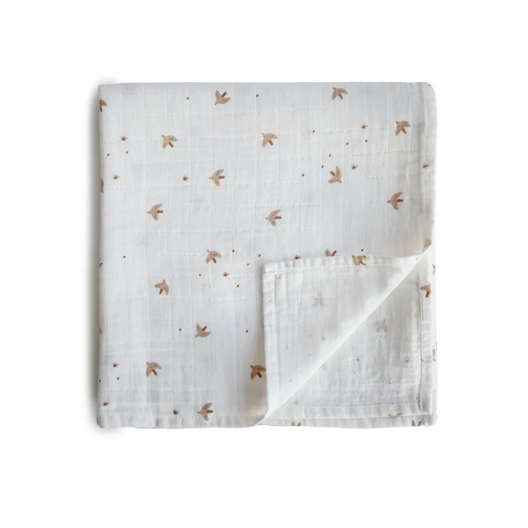 Swaddle Passarinhos - Mushie