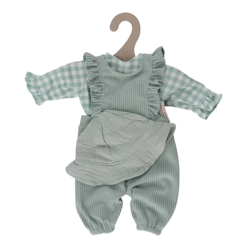 Roupa para Boneca Green Check