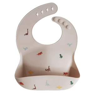 Babete Silicone Dino
