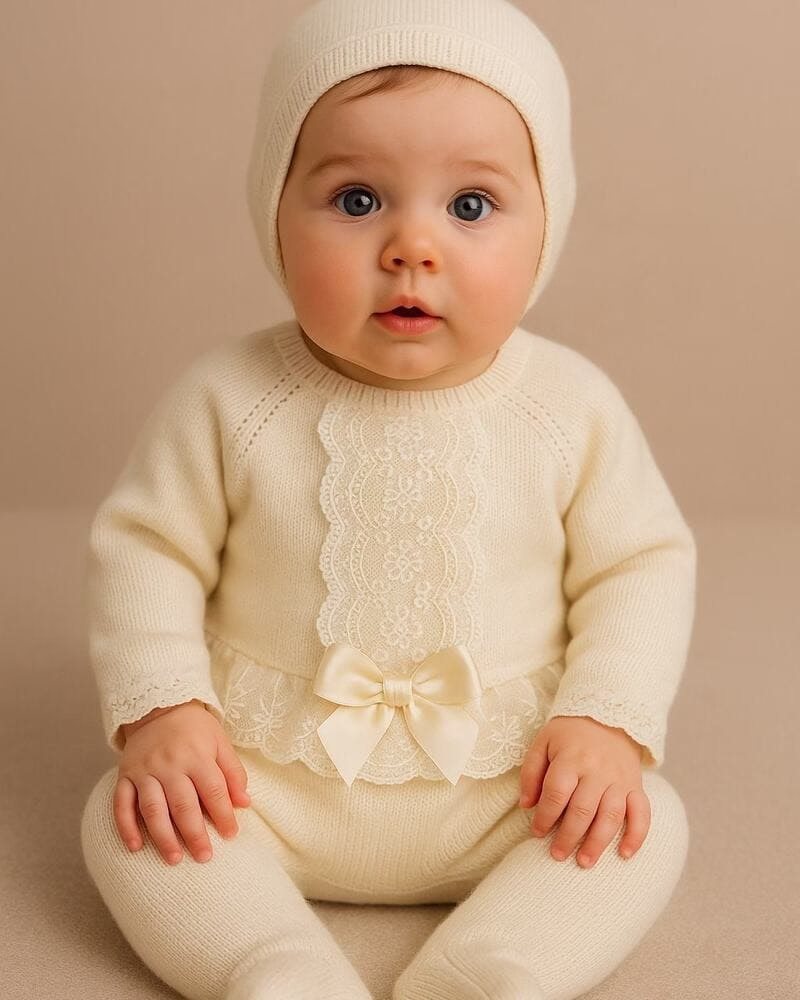 Conjunto de malha para bebé