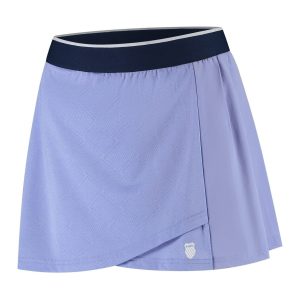 Saia Ténis K-Swiss Hypercourt Plissada Jacquard Neon Purple