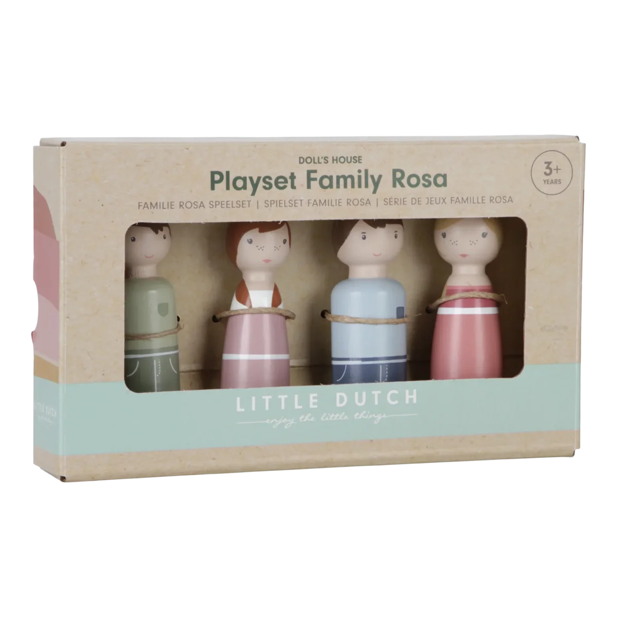 Playset Familia Rosa