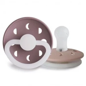 Chupetas Moon Phase Night Twilight Blush Pack 2