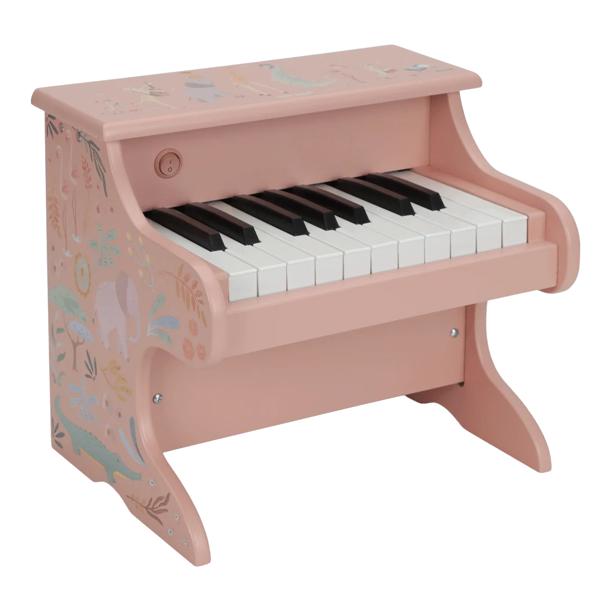 Piano de Madeira Rosa - Safari Friends
