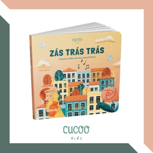 Livro Musical - Zás Trás Trás | Cucoo Kids